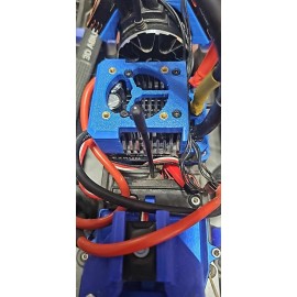 3D Abilities Max6g2 Mount (w/ Antenna Mount) - Compatible w/ Traxxas XRT - Black