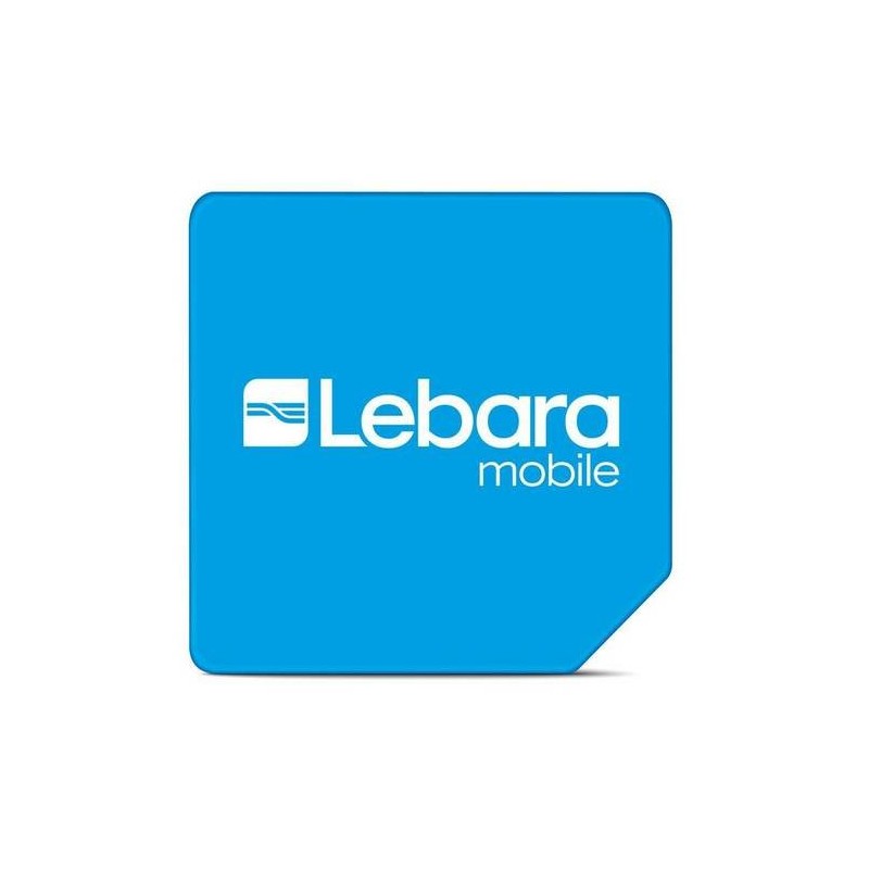 Lebara Pay As You Go Nano Sim Card Preloaded With