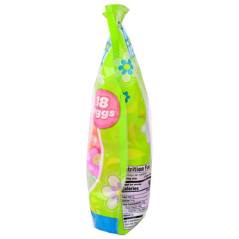 Frankford 18 Count Prefilled Plastic Eggs with Candy Jelly Beans-