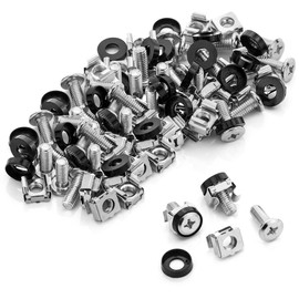 deleyCON Lock Nut and Screw Set, silver, MK3272