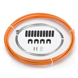 CNC Bicycle Shifter Cable Housing for Road/Mountain Bike/MTB, Orange
