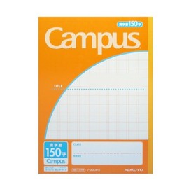 Kokuyo no -30KA15N Campus Junior Japanese Ruled Notebook, 150 Characters, Summary Set [3 Pieces]