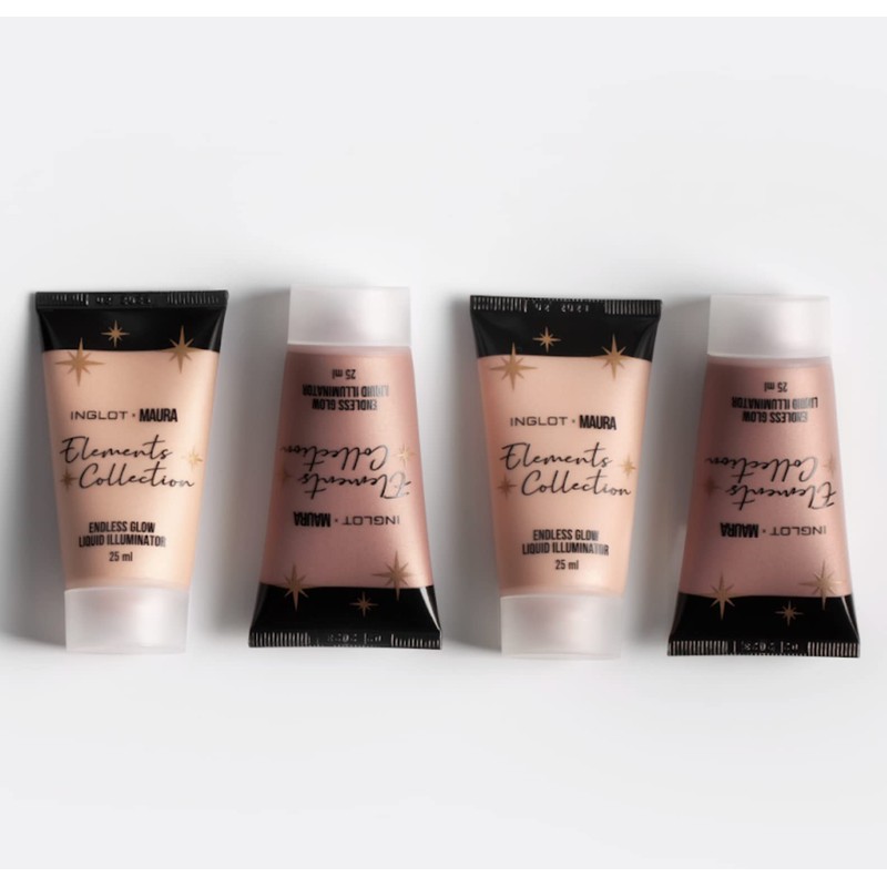 INGLOT X MAURA Elements Endless Glow Liquid Illuminator 66 Bronze