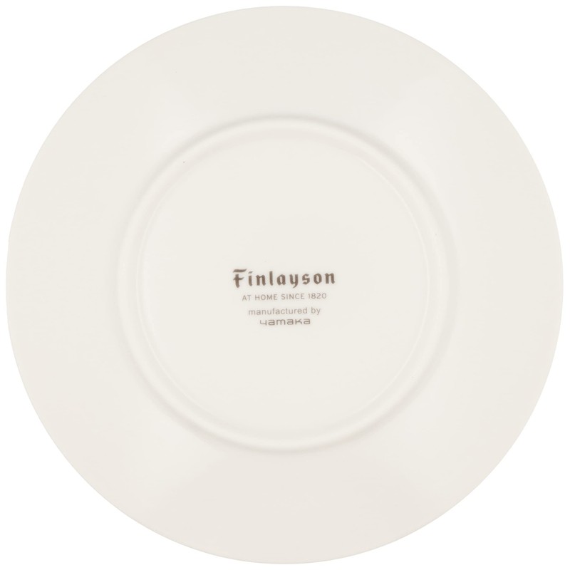 Finlayson FIN10-2-28 Corona Cup & Saucer, Gray