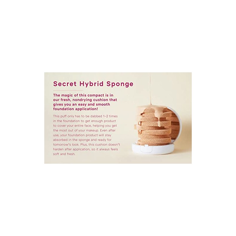 Missha Magic Cushion Cover Lasting SPF50 PA, 2018 Upgraded M