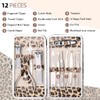 Manicure Kit, FAMILIFE 12pcs Nail Clippers Set Stainless Steel Multipurpose