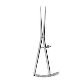 Castroviejo Bone Caliper 40mm, Straight, 17cm/6.75"