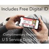 Just 4 Paws Custom PTSD Service Dog ID Card with