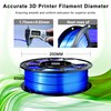 iBOSS Silk Tri Color Blue Green Purple PLA PRO Filament,
