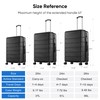 OLIXIS Carry On Hardside Luggage with Spinner Wheels Expandable TSA