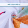 Bonhause Shower Curtain Fish Coral Colourful Sea Life Shower Curtains