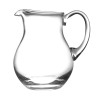 Barski European Handmade Round Glass Pitcher w/ handle, Spout &