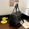 Quilted Lightweight Polyester Bag for Women – Versatile Travel Tote,