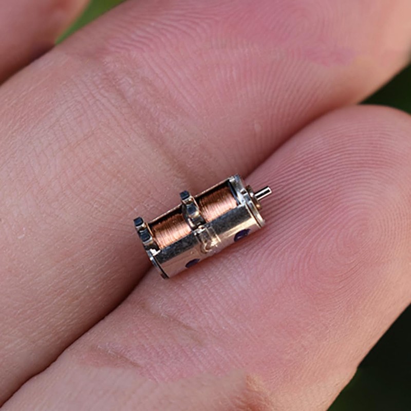 Acxico 10Pcs DC 5V 2-Phase 4-Wire Micro Mini Ultra-Tiny 4mm