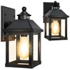 Solar Sconce Lights Outdoor Wall Mount Solar Porch Light Exterior