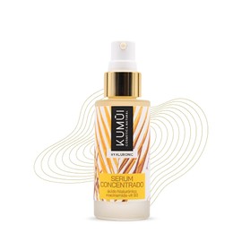 Sérum anti-rides naturel concentré d'acide hyaluronique végétalien et de niacinamide (vitamine B3) - Kumui - 30ml