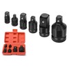 Impact Socket Adaptor Set, Wrench socket adapter set, 6 Pcs