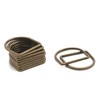 Trimming Shop Welded Metal D Ring Buckles, Durable Fastener Buckles