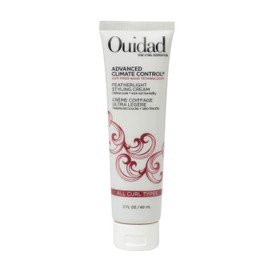 Ouidad Advanced Climate Control Styling Cream, 2 fl oz, Featherlight Curl Cream for Curly Hair, Shiny, Hydrated & Frizz-Free Curls, Sulfates, Parabens & Cruelty-Free Curly Hair Products