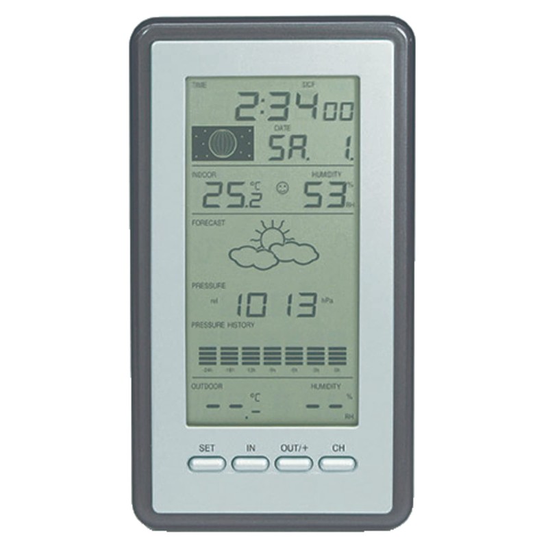 Technoline WS 9040-IT Classic Weather Station with Temperature Display, Weather
