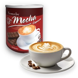 Victorian Inn Instant Cappuccino - Mocha Flavor - Rich & Velvety Coffee Mix - Perfect Hot, Cold, or Blended - Ideal as Coffee Creamer - 2 Pound (Pack of 1)