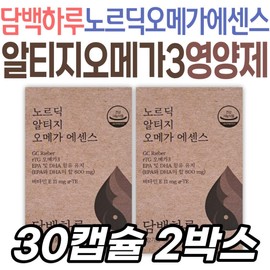 Nordic Altiji Omega Essence Senior Nutritional Supplement, Simple Daily, Norwegian Refined Fish Oil, rTG Raw Material, Omega 3, Ministry of Food and Drug Safety / 노르딕 알티지 오메가 에센스 시니어 영양제 담백하루 노르웨이산 정제어유 rTG 원료 오메가쓰리 식약처인