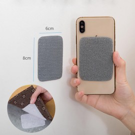 Cluoling Sheet Fastener, Velcro Type, Anti-Slip Sheet Fastening Tape, Adjustable, Corner Fastener, Comforter Prevention, Set of 10, Gray