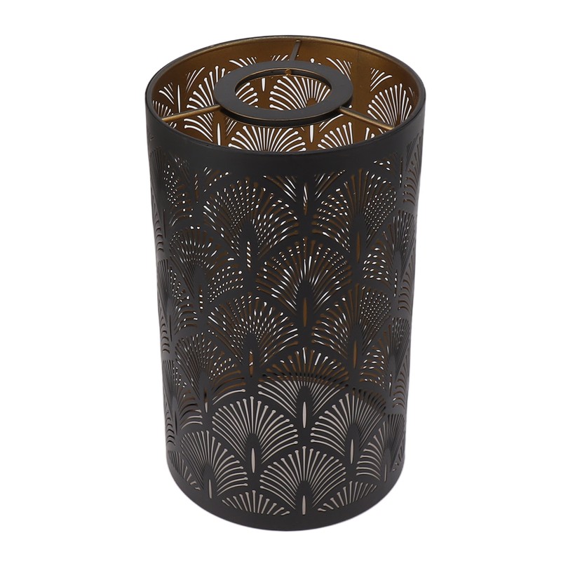 Modern Lampshade Metal Cylindrical Hollow Out E27 E26 Lamp Shade