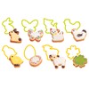 Tescoma Cookie Cutter, Green/Yellow, 22.1 x 10.1 x 3.8 cm