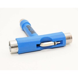 INSTSK8 MK1 with Axle Nut Set, Skateboard, Skateboard Tool, Wrench, Blue