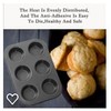 Royal Cuisine Nonstick Muffin Pan for Baking - Large 6-Cup