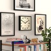 JONES CLOCKS® Box Railway wall Clock | Square Station Clock
