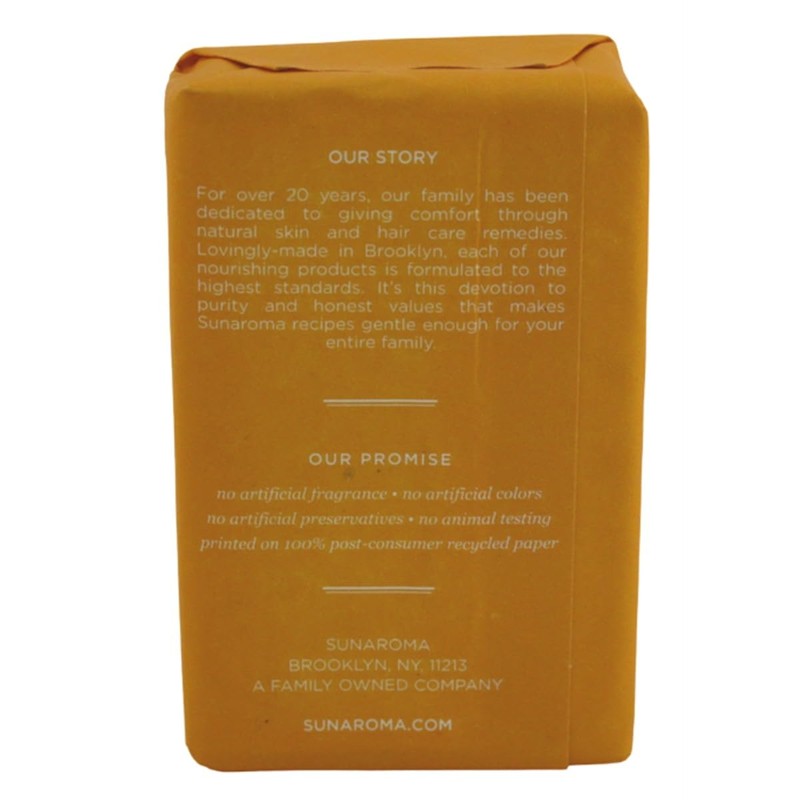 SUNAROMA Soap Bar Shea Butter 8 Oz