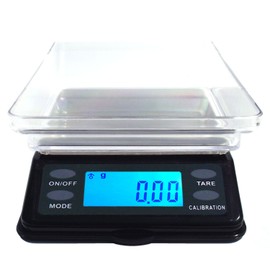 Dipse MTW Series Digital Mini Table Scales with Protective Lid 200 g x 0.01 g / 500 g x 0.1 g