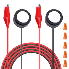 DKARDU CNC Router Z-Axis Tool Setting Touch Probe Block Milling CNC Router Mill Zero Check Touch Plate for CNC Engraving Machines, with Wire End Caps (7 Packs)