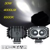 SHENKENUO 4P 4'' LED Head Lamp for Caterpillar Skid Steers