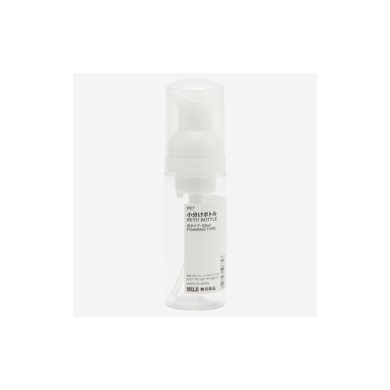 MUJI 無印良品 PET Small Portion Bottle - Foam Type -