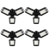 Aoretic LED Garage Lights Bulb 4 Pack -80W, 8000LM 6500K