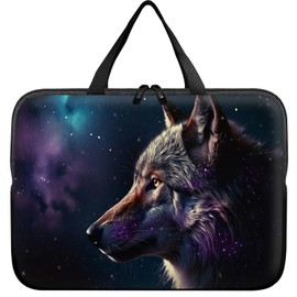 Universal Laptop Sleeve Tablet Case 12 inch, Magic Wolf Slim Carrying Case Durable Handbag Travel Laptop Bag for Surface Pro 9 8 7/Laptop Go 2 3, MacBook Air 11/12