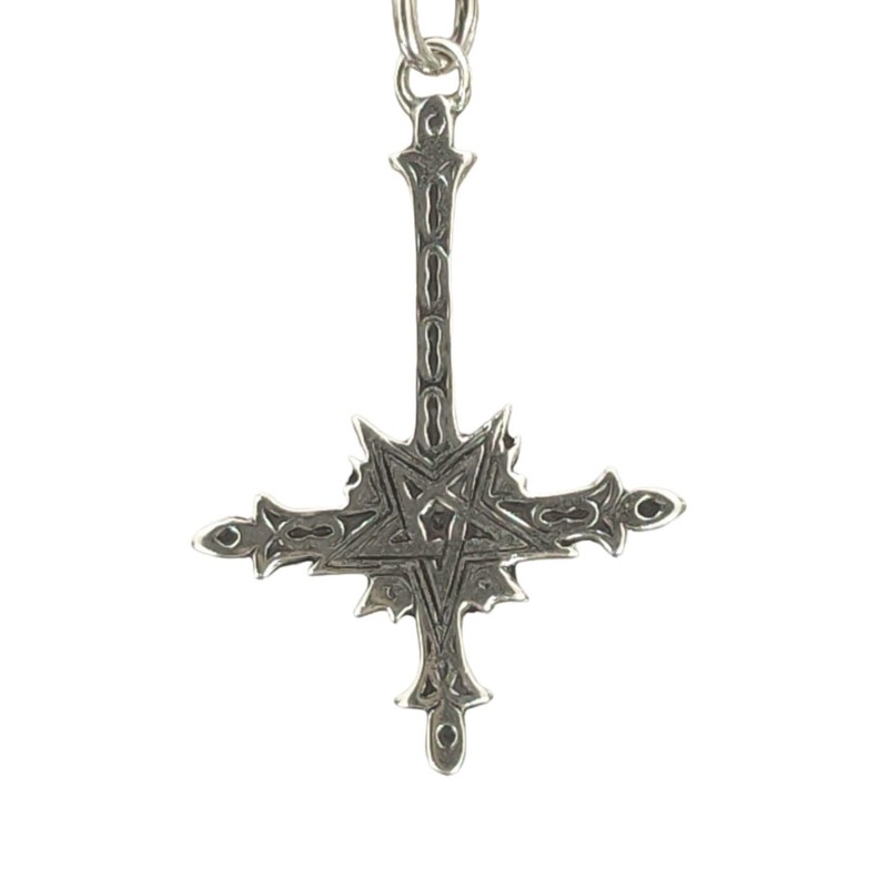 925 Sterling Silver Cross Pendant With Necklace 45 – 65