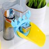 Faucet Extender Tap Kids Faucet 1 Crab Faucet Holder - Pink 4ea