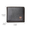 LUKZIJAES Genuine Leather Wallet for Men RFID Blocking Slim Bifold