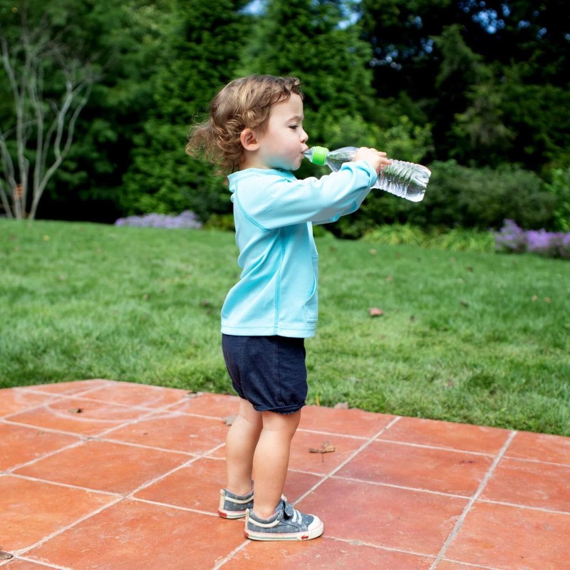 Green Sippy Cup Bottle Adapter Fits Standard Water Bottles Bpa