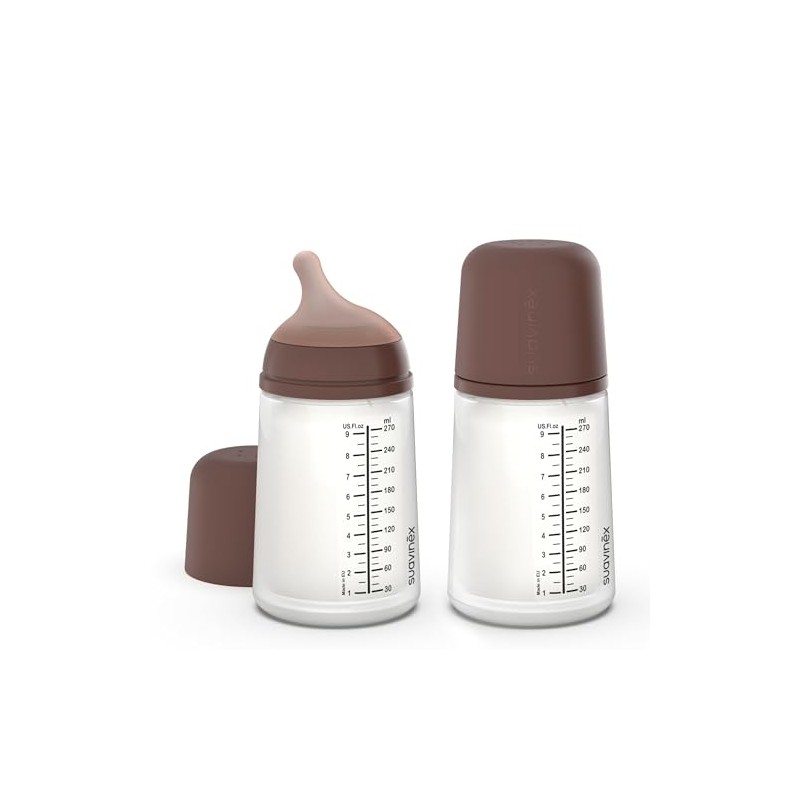Suavinex, Biberón Anticólico, 2 Pack, 9 Oz, Deep