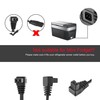 K-MAINS DC Power Cord Cable 12V/24V Compatible with Car Refrigerator