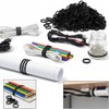 Rubber Bands 150pcs 1.5in Small Elastic Bands for Cord Cable
