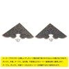8pcs Corner Protectors Antique Corner Decorative Hardware Box Corner Wood