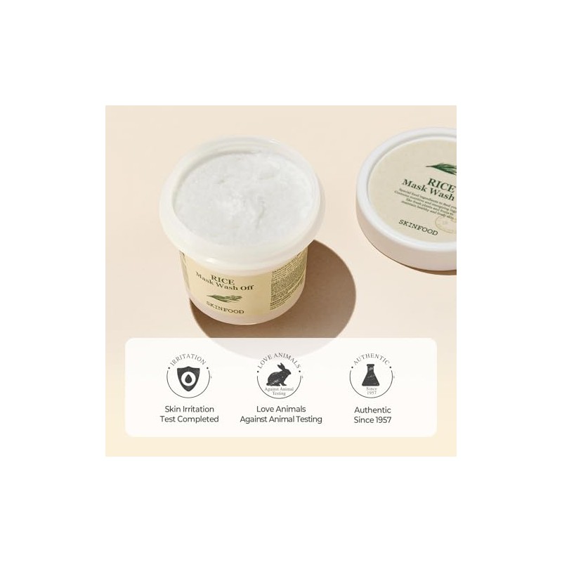 Skin Food Rice Mask Wash Off, 100g