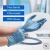 Henry Schein Criterion N300 Nitrile Exam Gloves – Medium, Ice