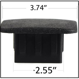 bparts Lfparts 2.5" Heavy Duty 2 1/2" Trailer Hitch Cover Cap Plug Fits 2.5" Receivers*